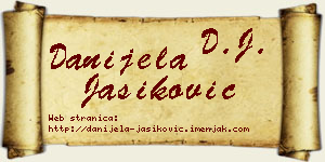 Danijela Jasiković vizit kartica